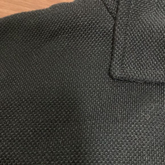 Bobby Chan Men’s Collared Silk Blend Black Short Sleeve Golf Shirt. Size Medium - Picture 4 of 8